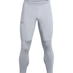 Fitness And Gym Pants*Under Armour Qualifier Tight Logo Running Pants in Grey