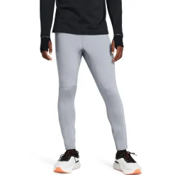 Fitness And Gym Pants*Under Armour Qualifier Tight Logo Running Pants in Grey