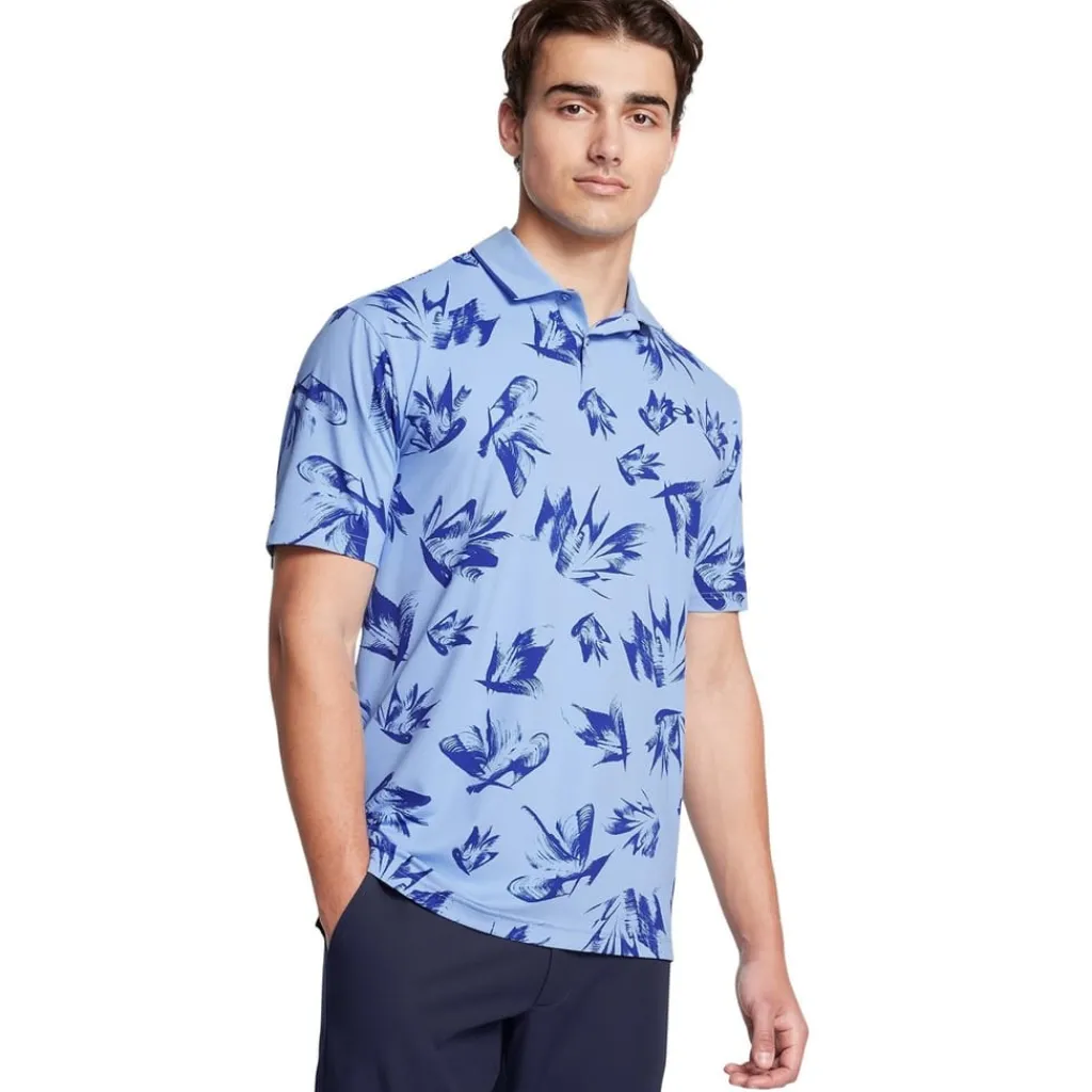 Polo Shirts*Under Armour Regular Fit Short Sleeve Shirt in Blue