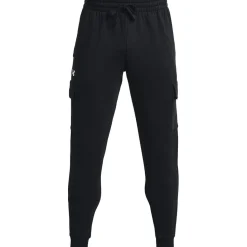 Trousers*Under Armour Rival Fleece Cargo Jogger in Black