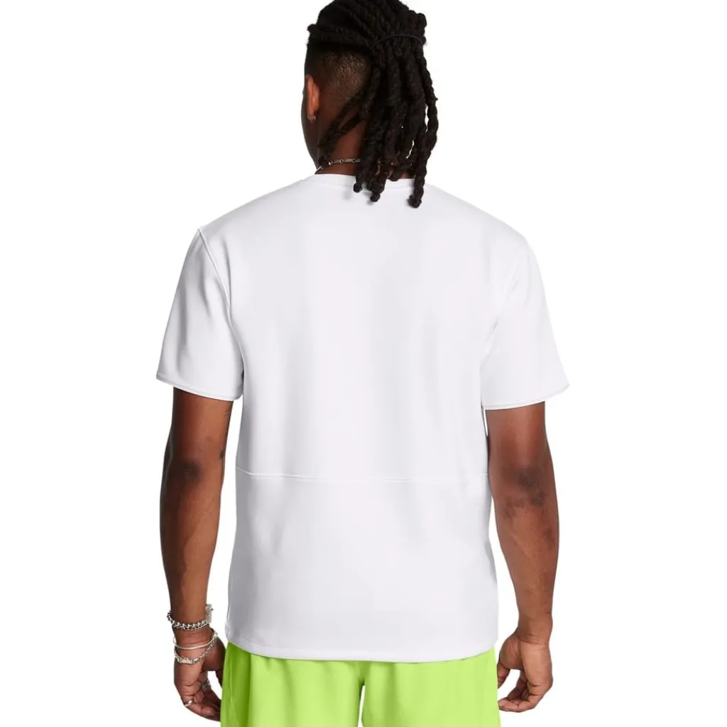 Fitness And Gym Tops*Under Armour Run Crew Neck Regular Fit Athletic Top in White