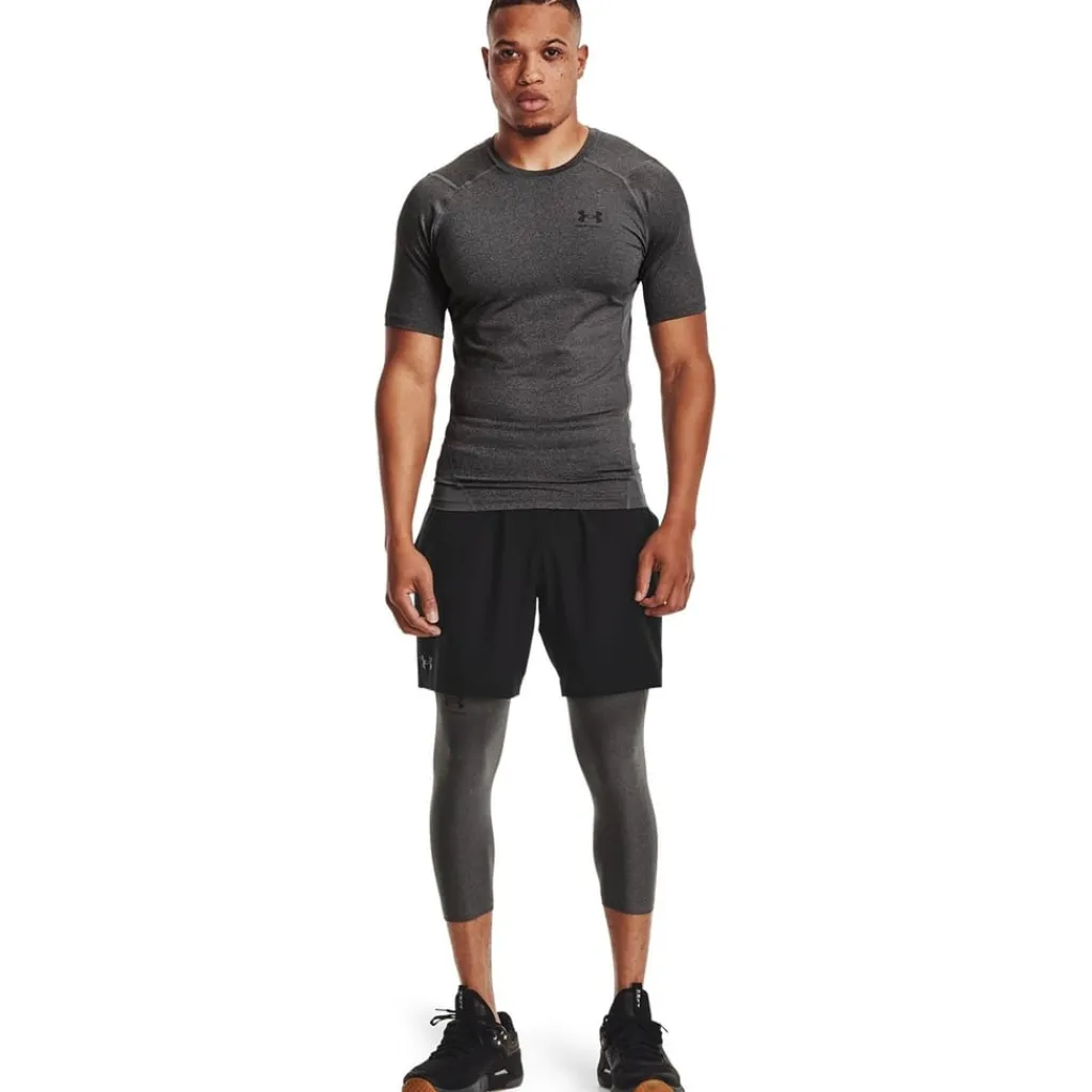 Fitness And Gym Pants*Under Armour Running Three Quarter Legging in Grey