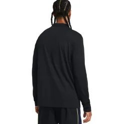 Fitness And Gym Tops|Fitness And Gymwear*Under Armour Rush Zip Neck Long Sleeve T-Shirt in Black