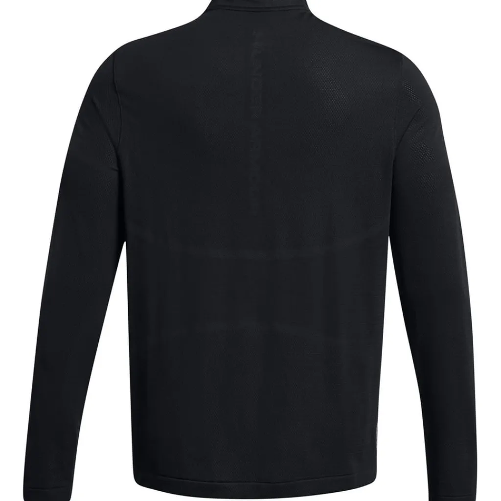 Fitness And Gym Tops|Fitness And Gymwear*Under Armour Rush Zip Neck Long Sleeve T-Shirt in Black