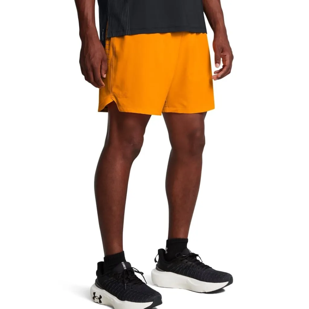 Fitness And Gym Shorts*Under Armour Speedpocket 7 Shorts in Orange