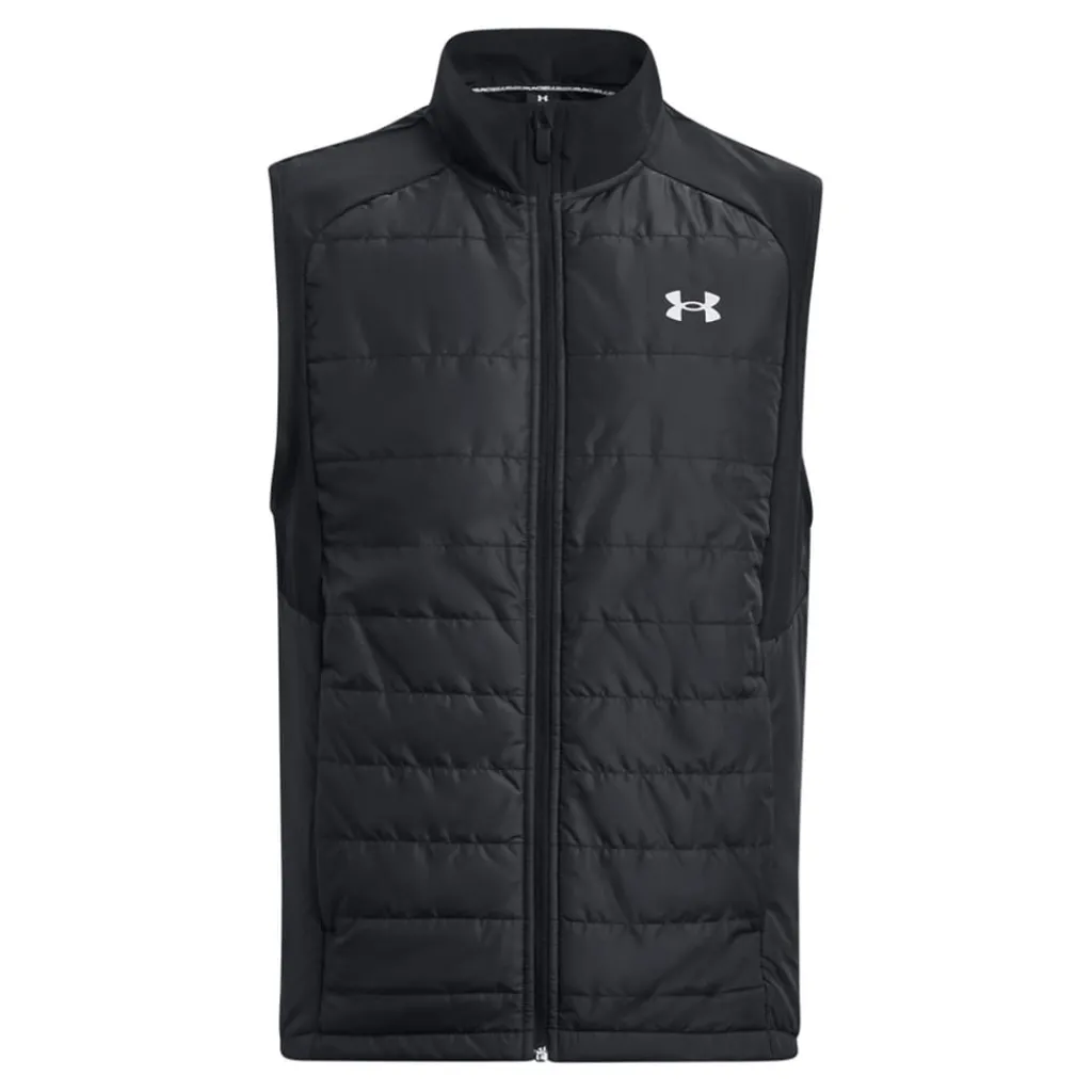 Fitness And Gym Tops*Under Armour Storm Session Run Vest in Black