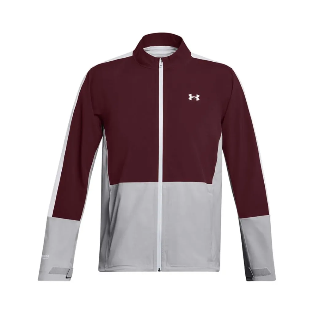Coats And Jackets*Under Armour Stormproof 3.0 Waterproof Jacket in red maroon