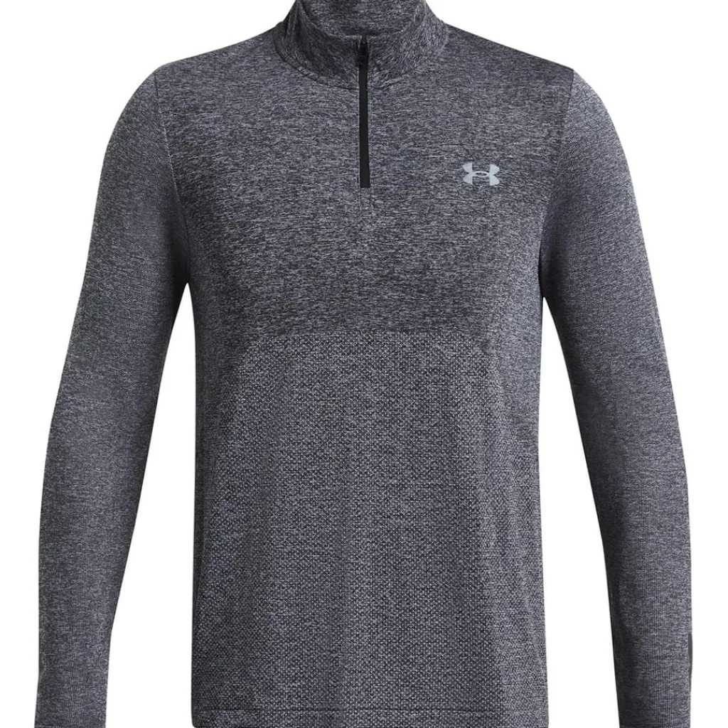Fitness And Gymwear*Under Armour Stride Zip Neck Regular Fit Sweatshirt in Purple