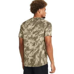 Fitness And Gym Tops*Under Armour Tech Camo Regular Fit T-Shirt in Green