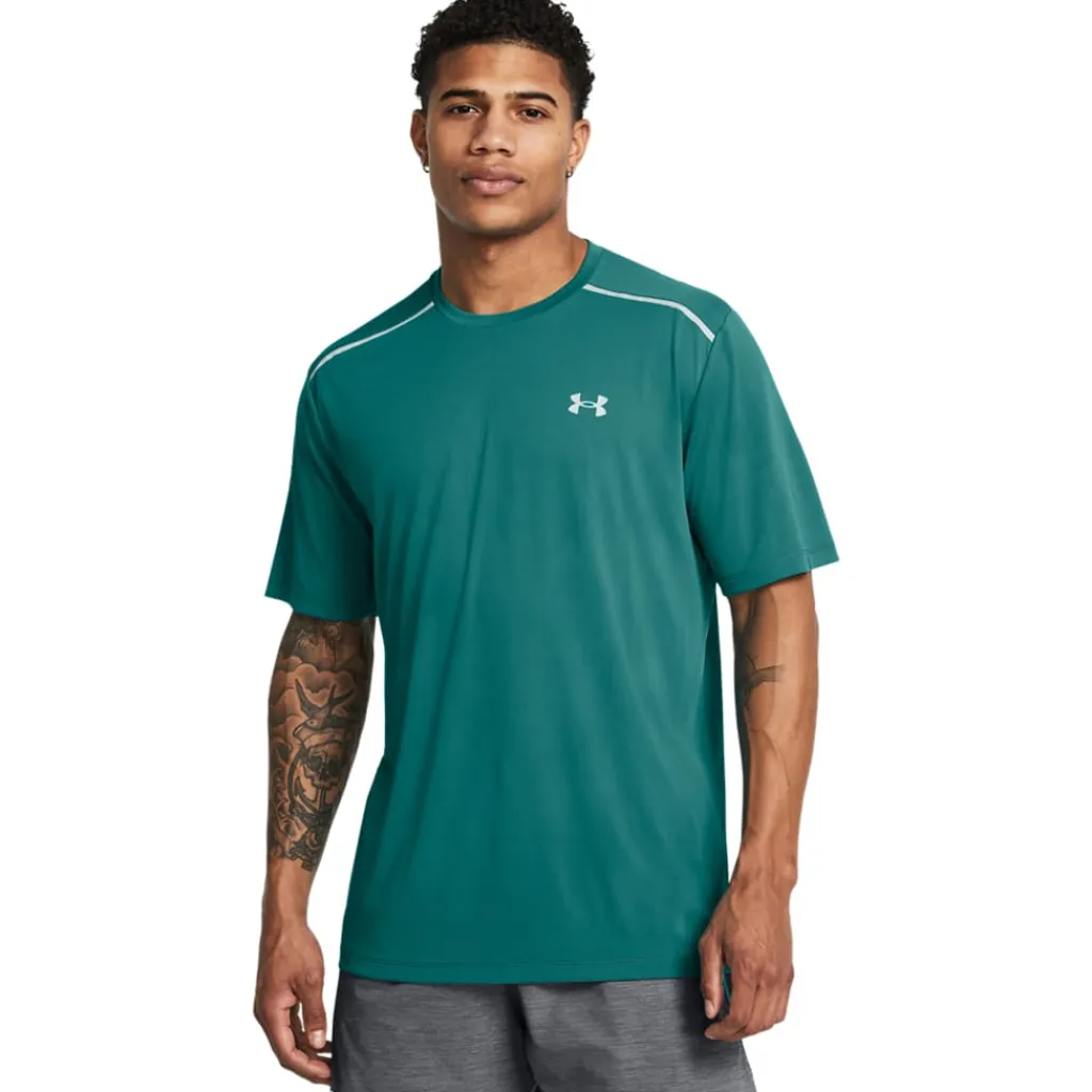 T-Shirts And Vests*Under Armour Tech Reflective T-Shirt in Green