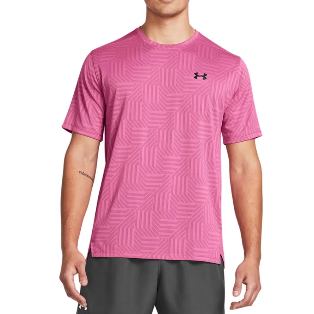 T-Shirts And Vests*Under Armour Tech Vent Geotessa Short Sleeve T-Shirt in Pink