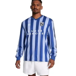 Football And Rugby Clothing*Under Armour Terrace Jersey in Blue