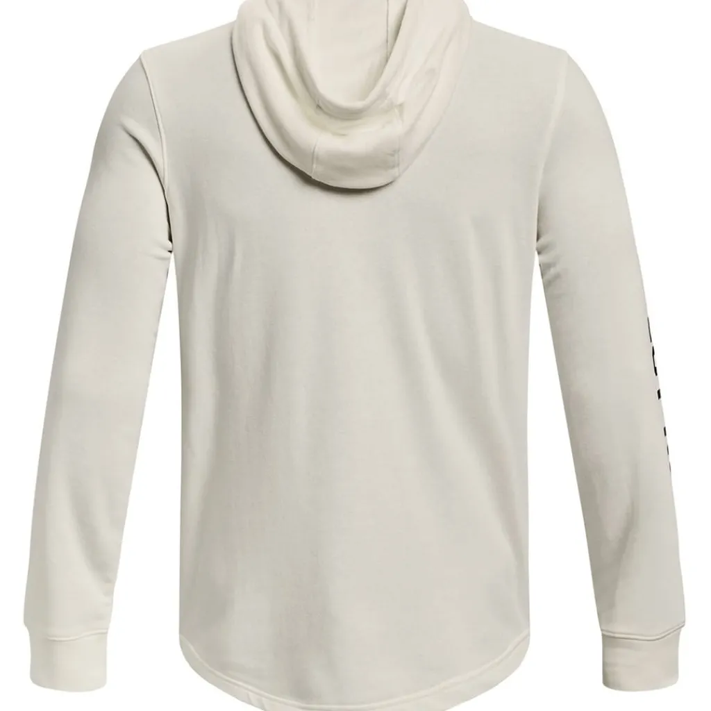 Hoodies*Under Armour Terry Rock Hooded Sweatshirt Tops in White