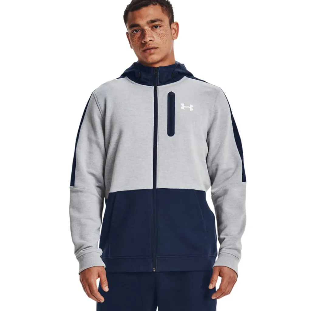 Sweatshirts*Under Armour Threadbone Full-Zip Hoodie in Grey
