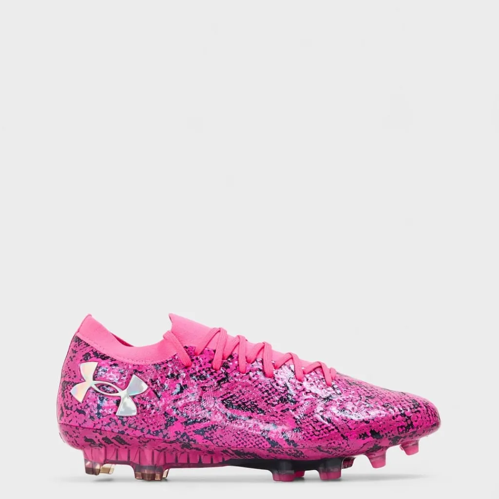 Football Boots*Under Armour Tm Sh 3 C Fg Z in Pink