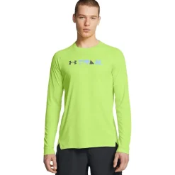 Fitness And Gym Tops*Under Armour Trail Crew Neck Regular Fit T-Shirt in Green