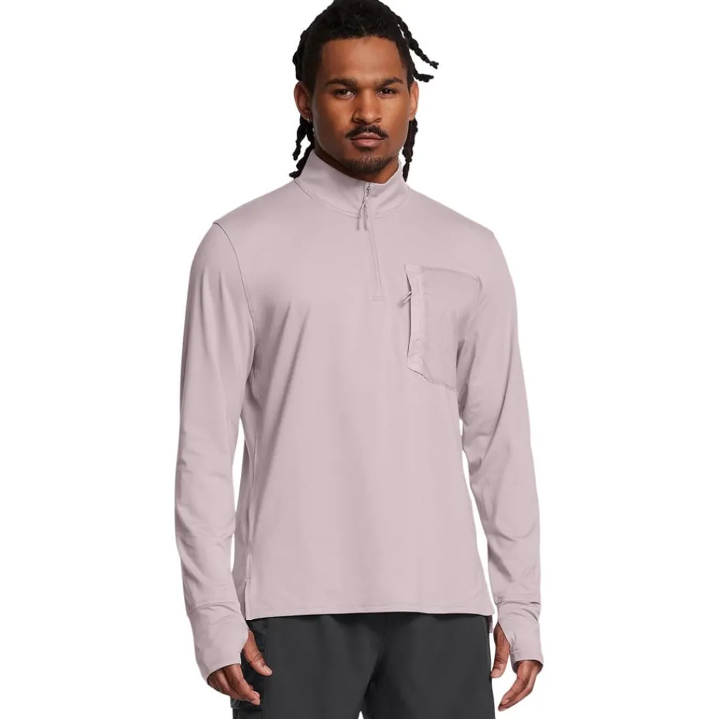 Fitness And Gym Tops|Fitness And Gymwear*Under Armour Trail Quarter Zip in Grey