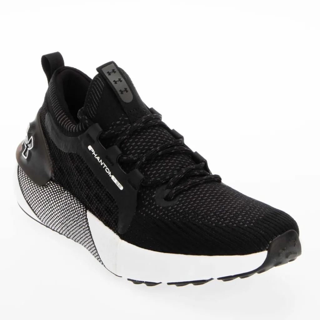 Fitness And Gym Footwear|Running Shoes*Under Armour UA HOVR Phantom 3 SE Running Shoes in Black-White