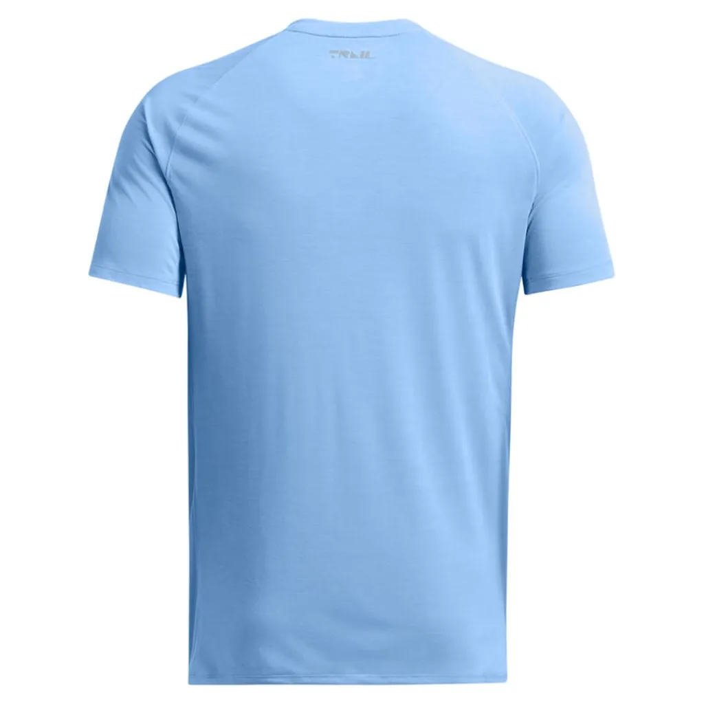 Fitness And Gym Tops*Under Armour UA Launch Trail T-Shirt in Blue