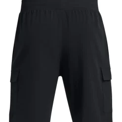 Fitness And Gym Shorts*Under Armour Woven Cargo Shorts in Black