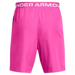 Shorts*Under Armour Woven Halfback Emboss Training Shorts in Pink