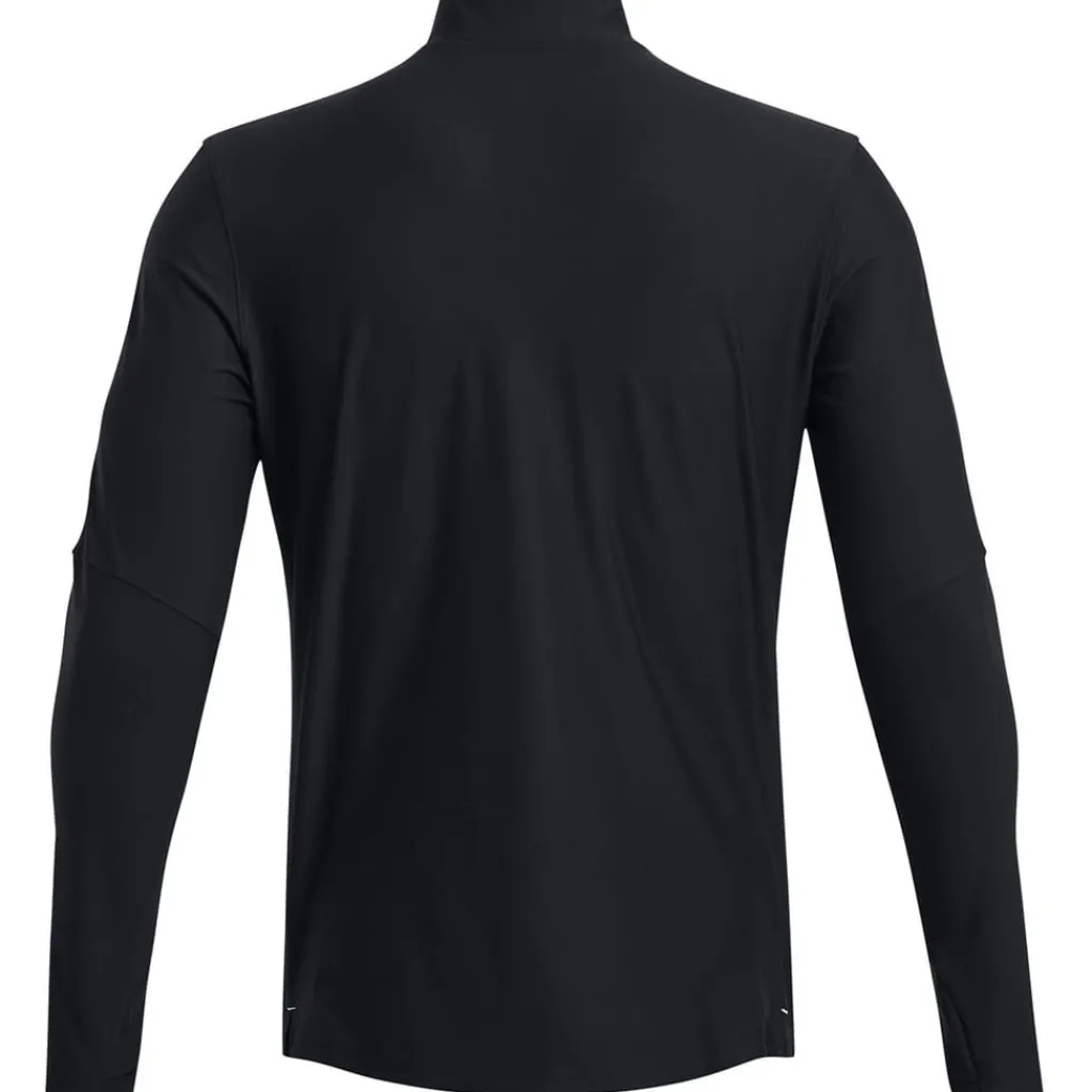 Fitness And Gym Tops*Under Armour Zip Neck Regular Fit Sweatshirt in Black