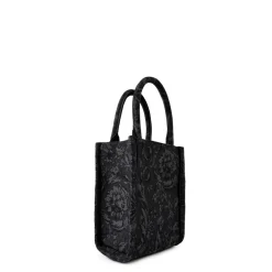 Bags*Versace Barocco Athena Mini Tote Bag in Black