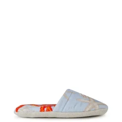 Slippers*Versace Home Borocco Sea Slippers in Blue