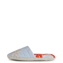 Slippers*Versace Home Borocco Sea Slippers in Blue