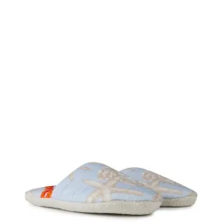 Slippers*Versace Home Borocco Sea Slippers in Blue