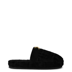 Slippers*Versace Home Icon Slippers in Black