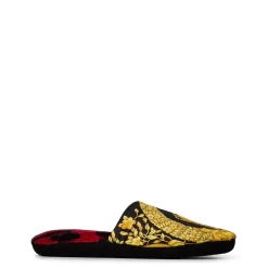 Slippers*Versace Home Wild Barocco Slippers in Red