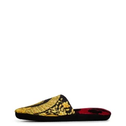 Slippers*Versace Home Wild Barocco Slippers in Red