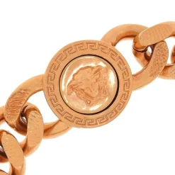 Jewellery-Watches*Versace Medusa Chain Bracelet in Gold