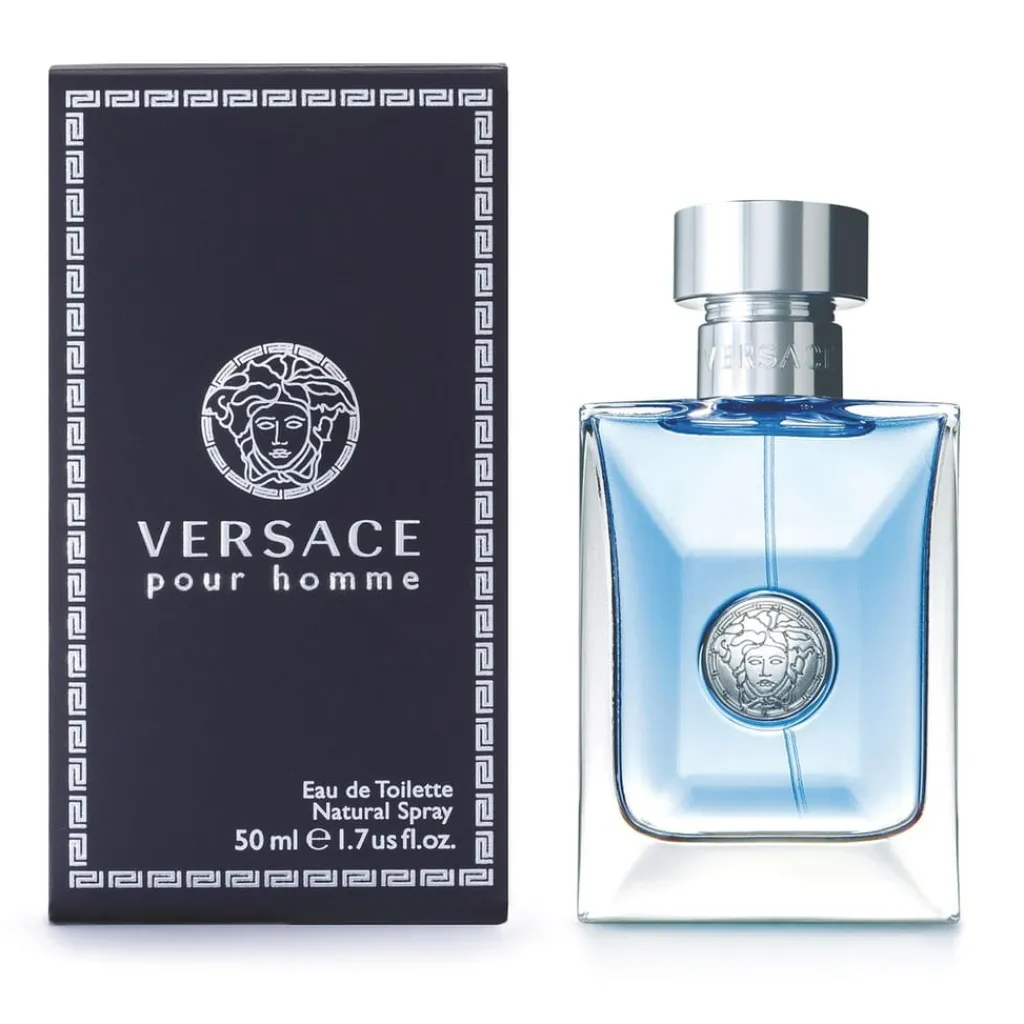 Mens Fragrance*Versace Pour Homme Eau De Toilette in Clear