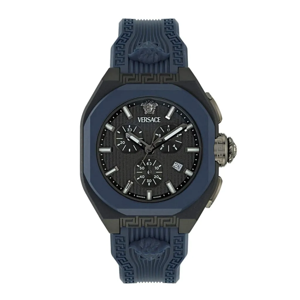 Jewellery-Watches*Versace V Legend Chrono Watch in Blue