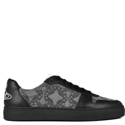 Footwear|Trainers*Vivienne Westwood Apollo All Over Orb Low Top Trainers in Black
