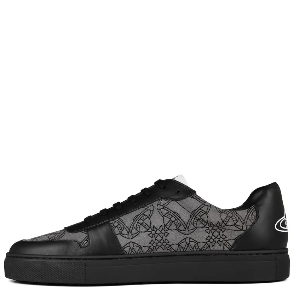 Footwear|Trainers*Vivienne Westwood Apollo All Over Orb Low Top Trainers in Black