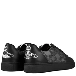 Footwear|Trainers*Vivienne Westwood Apollo All Over Orb Low Top Trainers in Black