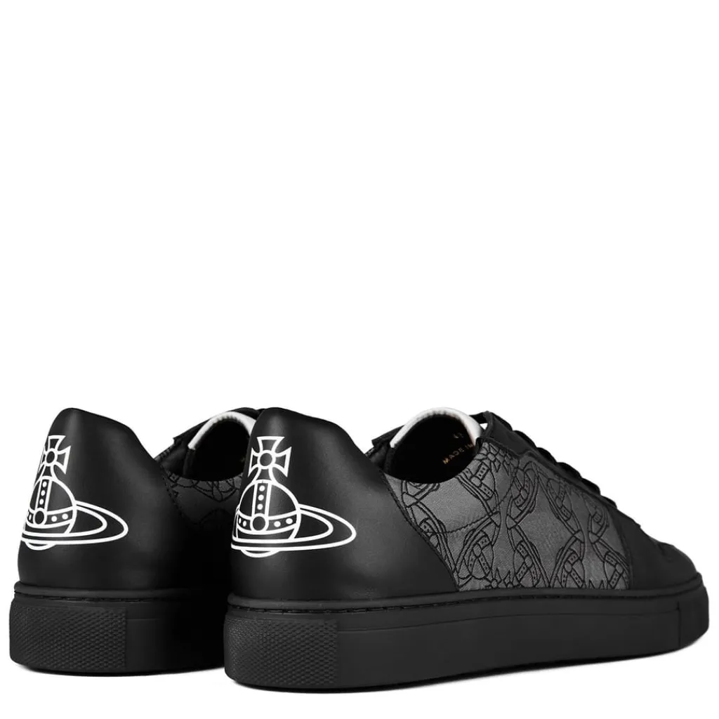 Footwear|Trainers*Vivienne Westwood Apollo All Over Orb Low Top Trainers in Black