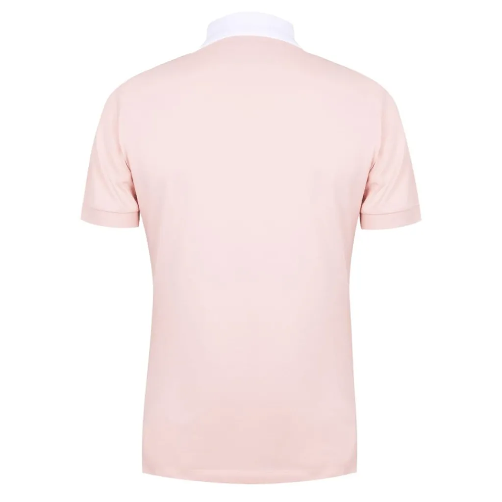 Polo Shirts*Vivienne Westwood Contrasting Collar Polo Shirt in Pink