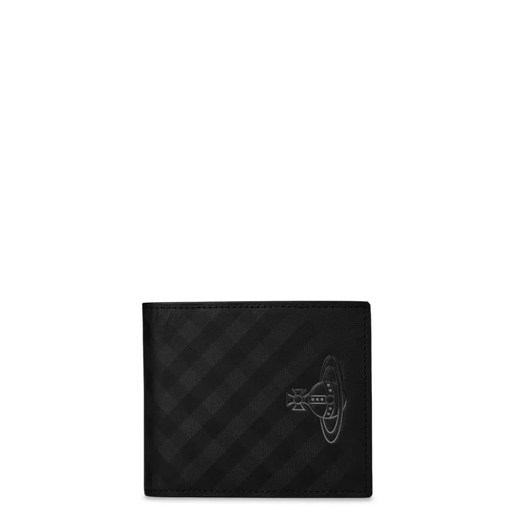 Wallets*Vivienne Westwood Cross Billfold Wallet in Black