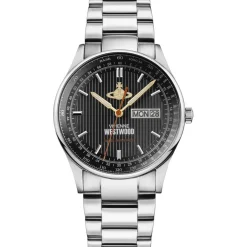 Jewellery-Watches*Vivienne Westwood Mens The Cranbourne Watch in Silver