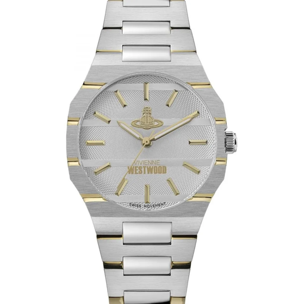 Jewellery-Watches*Vivienne Westwood The Bank Watch Vv294lcgsg in Metallics