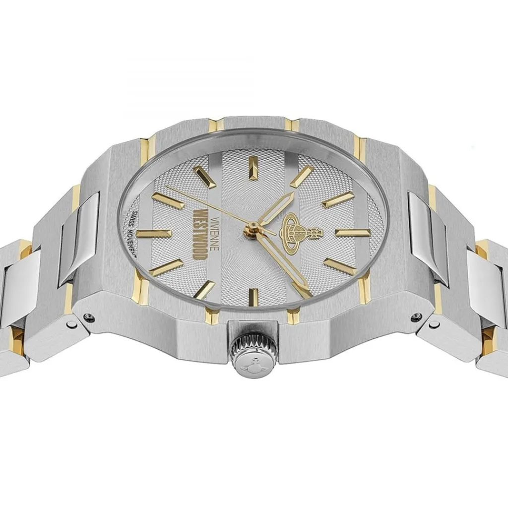 Jewellery-Watches*Vivienne Westwood The Bank Watch Vv294lcgsg in Metallics