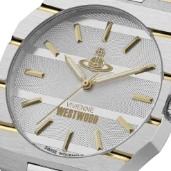 Jewellery-Watches*Vivienne Westwood The Bank Watch Vv294lcgsg in Metallics
