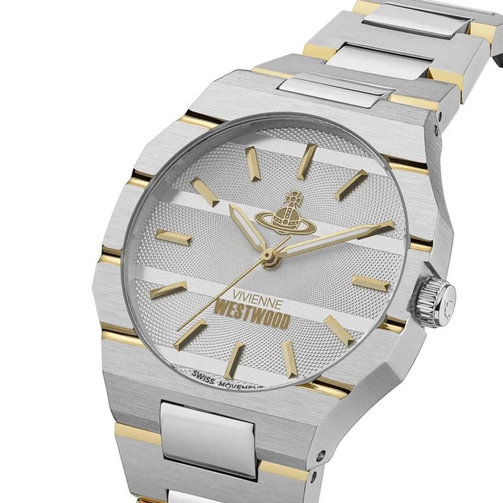 Jewellery-Watches*Vivienne Westwood The Bank Watch Vv294lcgsg in Metallics