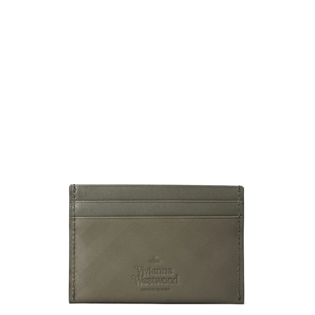Wallets*Vivienne Westwood Viv Cross Card in Grey