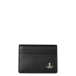 Wallets*Vivienne Westwood Viv Fold Card in Black