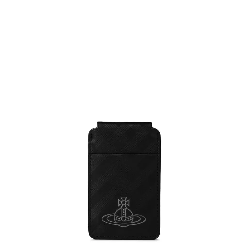Wallets*Vivienne Westwood Viv Iphone Card in Black